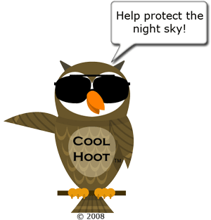 CoolHoot says Protect the Night Sky!